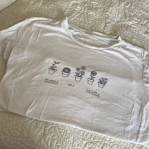 Brandy Melville Plants Are Friends Tshirt